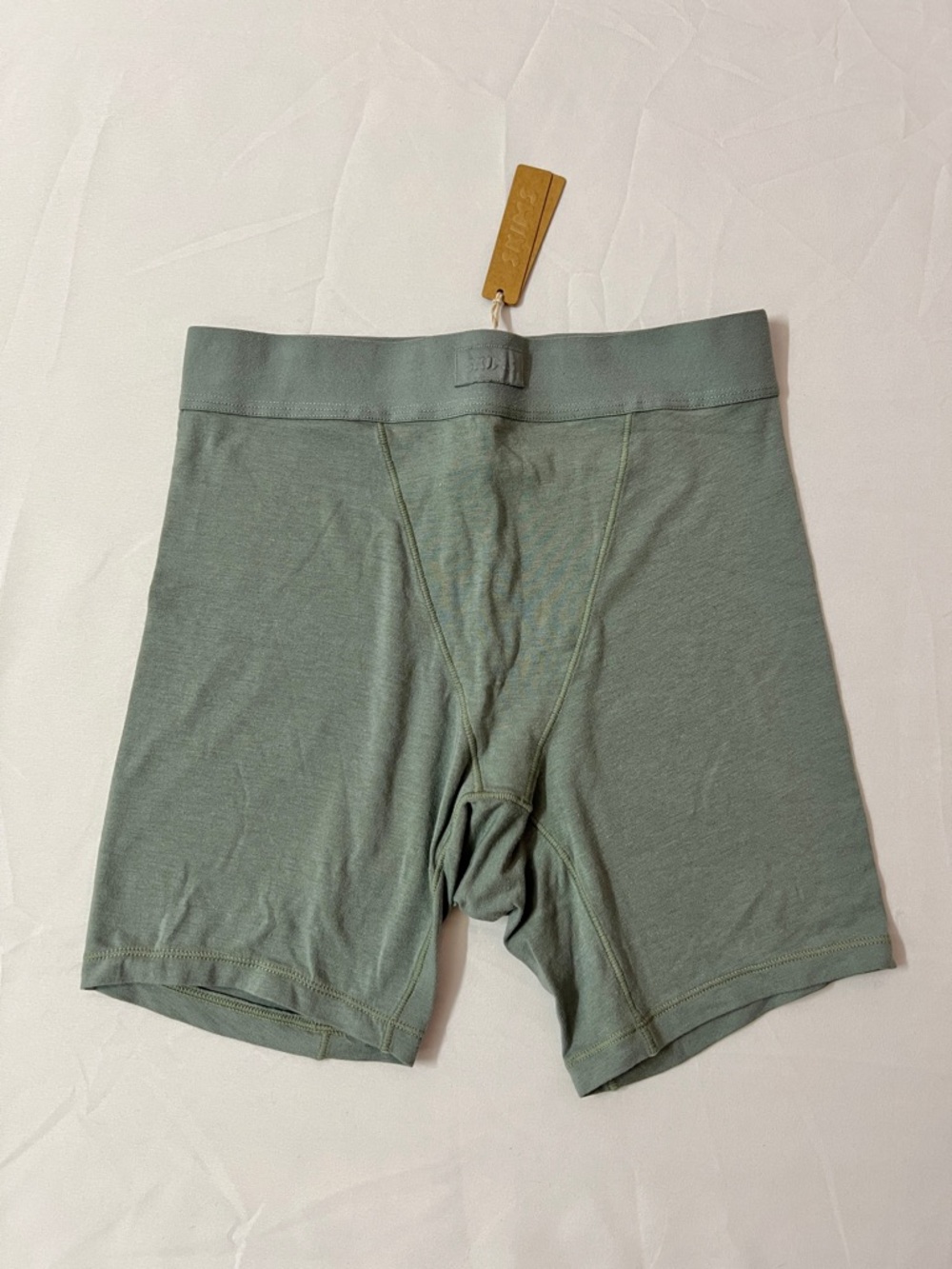 SKIMS Boyfriend Boxer Shorts Short Green Patina